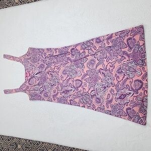 Woman Within Sleeveless Paisley Midi Dress